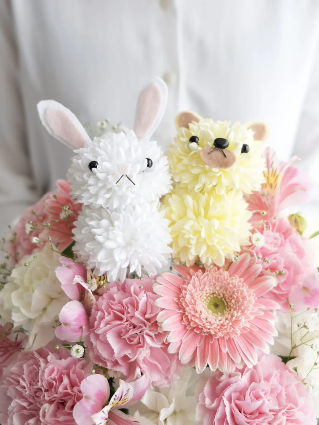 くまのアニマルアレンジ おまかせ S｜フラスタ・楽屋花のSakaseru