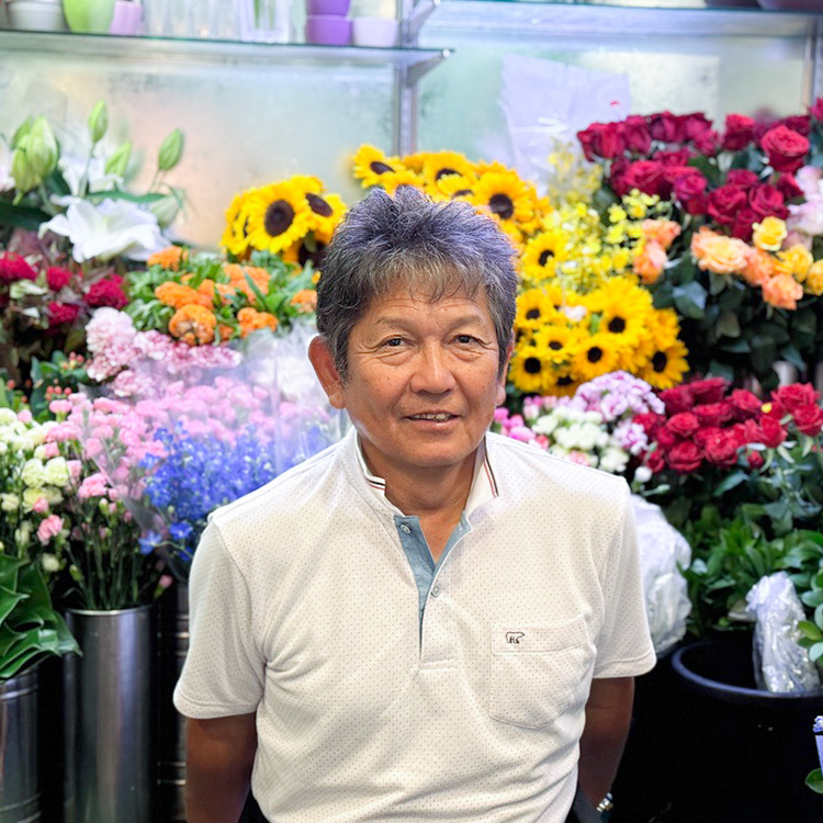 Sakaseruフラワーデザイナー浅野誠司