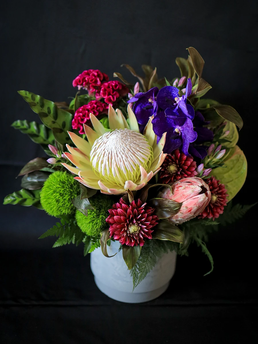 ワイルドフラワーの生花アレンジ　M