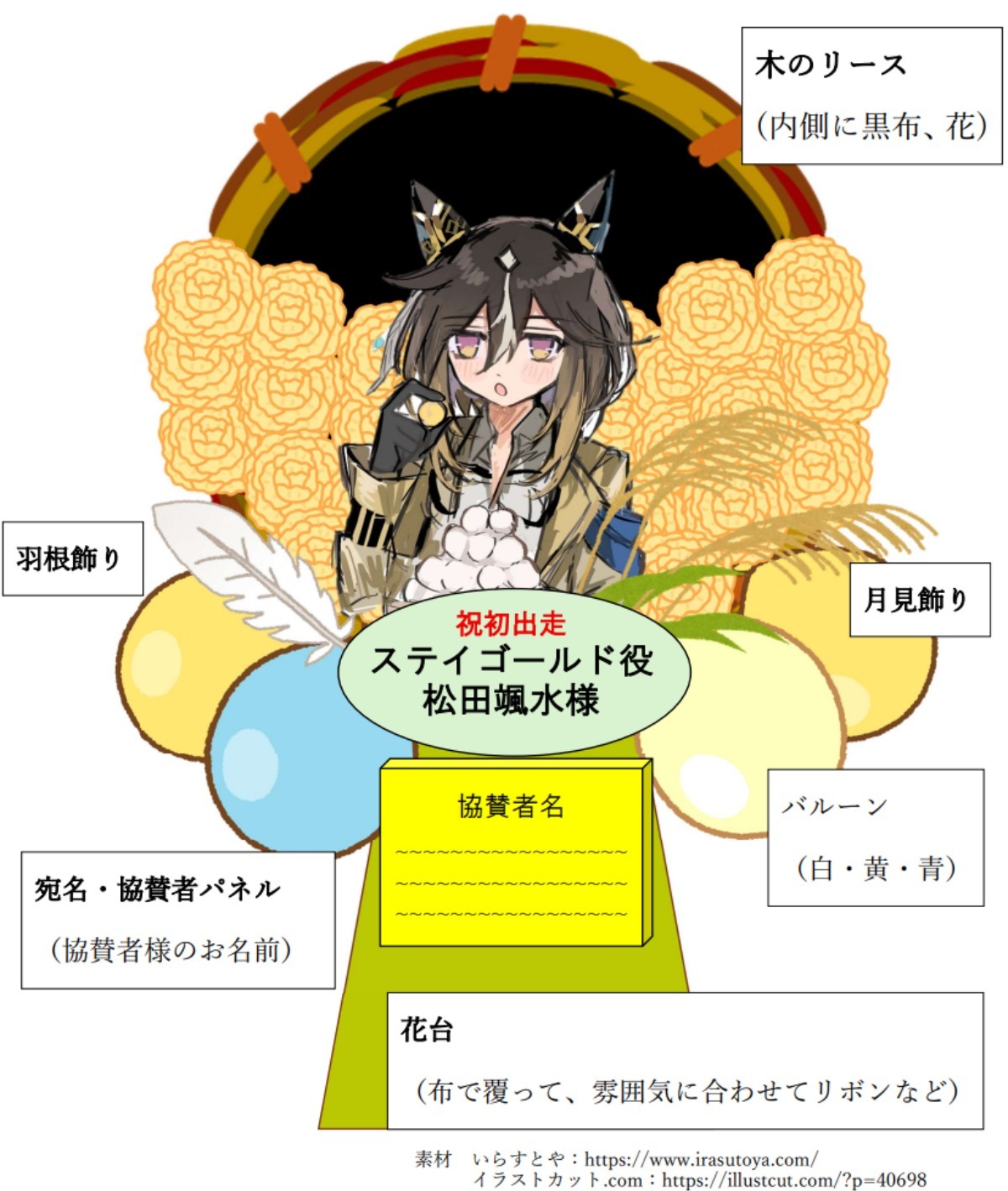 ウマ娘 6th ステイゴールド 5点セット ウマ娘 プリティーダービー 6th EVENT The New Frontier」春公演