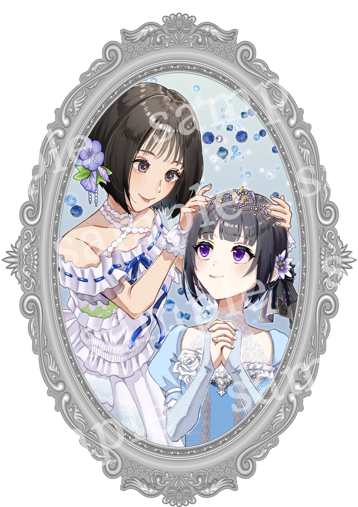 デレマス 10thツアー プロデュースセット 白雪千夜 デレステ10thツアー神奈川公演】白雪千夜ちゃん、関口理咲さんにお花を