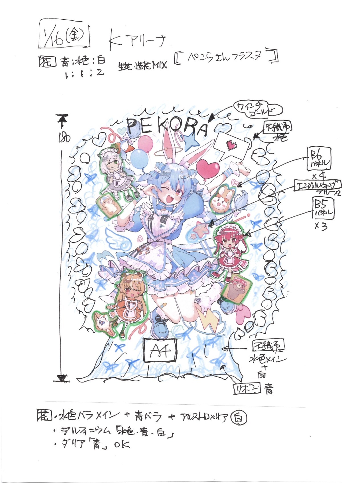 hololive 3rd Generation Live きゅるるん大作戦 兎田ぺこらさん応援