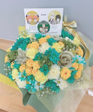 Kアリーナ横浜 公演 [THE IDOLM@STER SideM 10th ANNIVERSARY ST@GE ～P@SSION-ING!!!～] Altessimo・W・FRAME　アイドル・キャストの皆様 ご出演祝い花・楽屋花