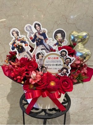 神戸国際会館こくさいホール 公演 [にじさんじ WORLD TOUR 2025 Singin’ in the Rainbow！神戸公演] シェリン・バーガンディ様 ご出演祝い花・楽屋花