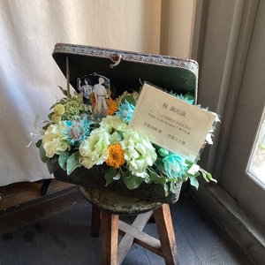 A様オーダー確認用 フラワースタンド装飾用アクリルプレート アクリルパネルの祝い花｜フラスタ・楽屋花のSakaseru