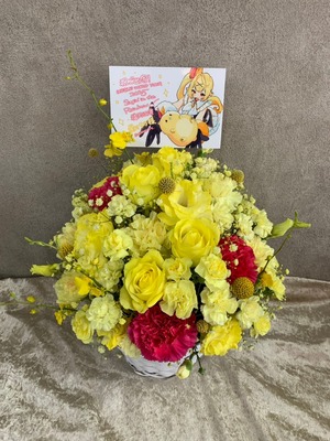 福岡サンパレスホテル&ホール 公演 [にじさんじ WORLD TOUR 2025 Singin’ in the Rainbow！ 福岡公演] 星川サラ 様 ご出演祝い花・楽屋花