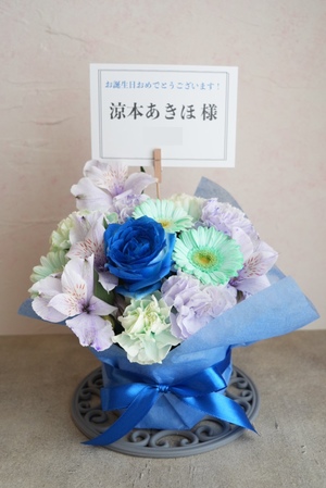 バルーン 櫻坂46  ミーグリ 生誕祭 誕生日 祝花 楽屋話 推し活 推し 櫻坂46 遠藤理子様 小田倉麗奈様のリアルミーグリ祝い花 @京都