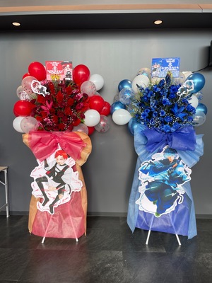 COMTEC PORTBASE 公演 [LIVE ARK HELIX] はへー様　モリスレイ様 ご出演スタンド花