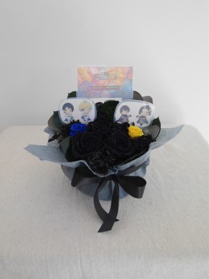 幕張メッセイベントホール 公演 [THE IDOLM@STER SideM PASSIONABLE READING SHOW ～魂環の人形(マリオネット)～] 渡辺みのり様&高塚智人様、園百々人様&宮﨑雅也様 ご出演祝い花・楽屋花