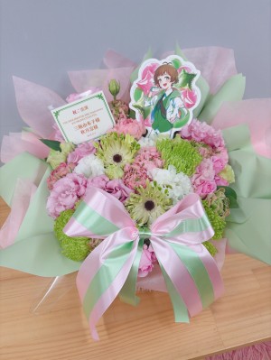 日本工学院アリーナ 公演 [THE IDOLM@STER 20th Anniversary 876 PRODUCTION FES.] 三瓶由布子様 ご出演祝い花・楽屋花