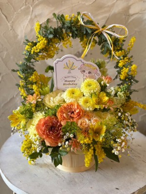 LA CITTADELLA 公演 [さなのばくたん。-ザ・セカンド・アイ- Powered by mouse] 名取さな様 ご出演祝い花・楽屋花