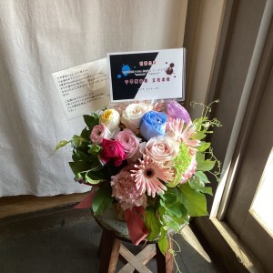 Kアリーナ横浜 公演 [MyGO!!!!!×Ave Mujica ツーマンライブ「“moment / memory”」] 千早愛音様 立石凛様 ご出演祝い花・楽屋花