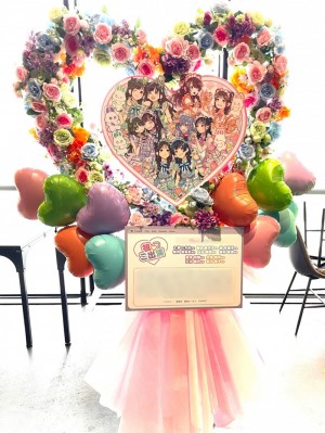 Kアリーナ横浜 公演 [THE IDOLM@STER SHINY COLORS ∞th LIVE iと夢] I'm a Cutie Finder　黛冬優子様、幸村恵理様、七草にちか様、紫月杏朱彩様、園田智代子様、白石晴香様、大崎甜花様、前川涼子様、鈴木羽那様、三川華月様 ご出演スタンド花