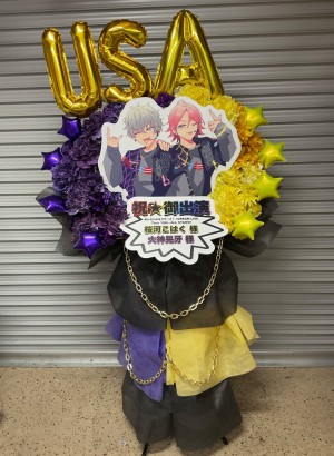 インテックス大阪 公演 [‎あんさんぶるスターズ！！DREAM LIVE Tour 10th ?ALL STARS!! ‎] 桜河こはく様 大神晃牙様 ご出演スタンド花