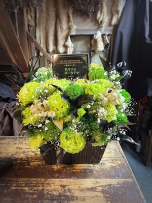 幕張メッセイベントホール 公演 [THE IDOLM@STER SideM PASSIONABLE READING SHOW ～魂環の人形(マリオネット)～] 三瓶由布子様 ご出演祝い花・楽屋花