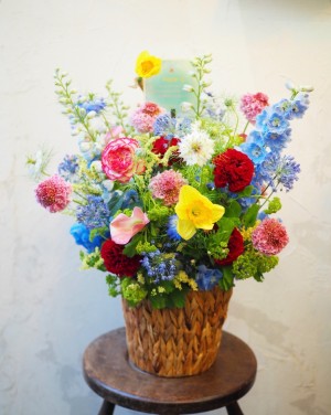 LIVE HOUSE Rumio 公演 [伊谷亜子 spring girls band Live! 〜5thアルバム&NEWシングルレコ発イベント〜] 伊谷亜子 様 ご出演祝い花・楽屋花