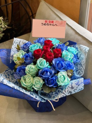 京都パルスプラザ 公演 [リアルミートアンドグリート] 乃木坂46様 ご出演祝い花・楽屋花
