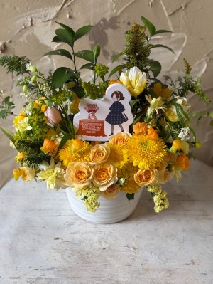 星陵会館 公演 [はなまきこもちぃプレゼンツ 花谷麻妃バースデイ後夜祭イベント] 花谷麻妃 様 ご出演祝い花・楽屋花