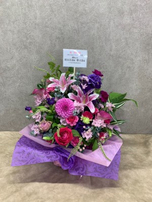 幕張イベントホール 公演 [櫻坂46 14thsingle BACKSLIVE!!] 櫻坂46 村山美羽様 勝又春様 ご出演祝い花・楽屋花