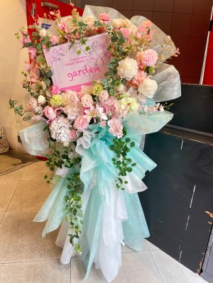 代官山UNiT 公演 [HINONABE ONEMAN LIVE 2026 「Garden」] HINONABE 様 ご出演スタンド花