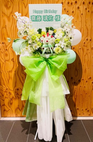 秋葉原UDXシアター 公演 [齋藤璃佑 22nd Birthday Event] 齋藤璃佑 さん ご出演スタンド花
