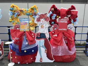 Zepp Haneda 公演 [1stソロ全国ツアー 青春文化祭] 赤見かるび様 ご出演スタンド花