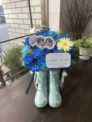 京王アリーナTOKYO  公演 [283 PRODUCTION Solo Live Collection -Master ShowPiece-] 三峰結華さん　希水しおさん ご出演祝い花・楽屋花