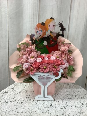 代々木第一体育館 公演 [THE IDOLM@STER MILLION LIVE! 14thLIVE DAY2 Blooming Sign] 馬場このみさん、百瀬莉緒さん、髙橋ミナミさん、山口立花子さん ご出演祝い花・楽屋花