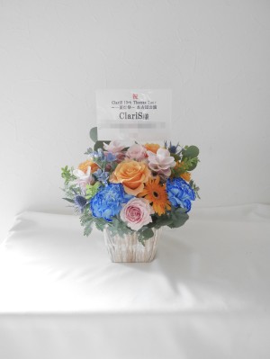 Zepp Nagoya 公演 [ClariS 15th Thanks Tour 〜一夏灯祭〜] ClariSさま ご出演祝い花・楽屋花