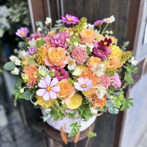 お誕生日祝いのアレンジメント