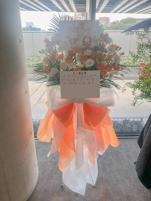 武蔵野の森スポーツプラザ メインアリーナ 公演 [ラブライブ！虹ヶ咲学園スクールアイドル同好会 5th Live! 虹が咲く場所＜Next TOKIMEKI公演＞] 田中ちえ美 様　村上奈津実 様 ご出演スタンド花