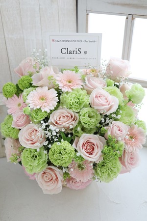 Zepp Haneda 公演 [ClariS SPRING LIVE 2023 ~Neo Sparkle~] ClariS 様 ご出演祝い花・楽屋花