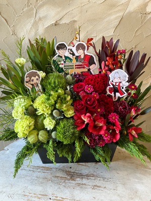 Kアリーナ横浜 公演 [THE IDOLM@STER SideM 8th STAGE ～ALL H@NDS TOGETHER～] 信玄誠司さん、増元拓也さん、牙崎漣さん、小松昌平さん ご出演祝い花・楽屋花