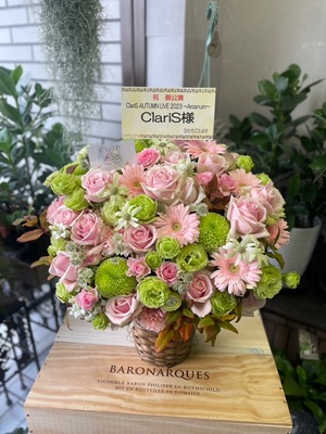 Zepp DiverCity 公演 [ClariS AUTUMN LIVE 2023 〜Arcanum〜] ClariS様 ご出演祝い花・楽屋花