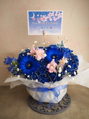 セミナールーム 公演 [れいれいのお誕生日会 2024] 近藤玲奈 様 ご出演祝い花・楽屋花