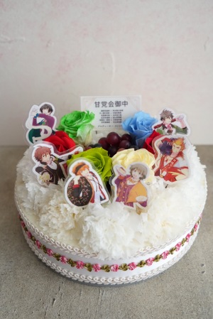 幕張メッセ　イベントホール 公演 [THE IDOLM@STER SideM 10th ANNIVERSARY MEETING ～P@SSION UP!!!～] 315Production所属 甘党会 御中 ご出演祝い花・楽屋花